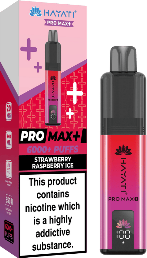 Hayati Pro Max+ 6000 Puffs Vape Kit Box of 10 - Hayati Pro Max+ 6000 Puffs Vape Kit Box of 10 - Hayati Pro Max+ 6000 Puffs Vape Kit Box of 10 - Direct Vape Wholesale - Direct Vape Wholesale