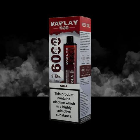 Vaplay VP6000 Disposable Vape-Box of 5