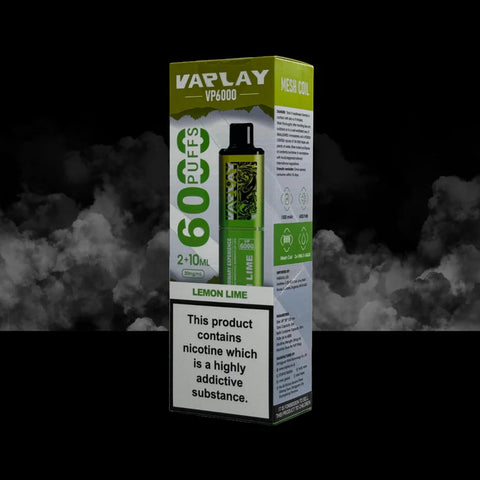 Vaplay VP6000 Disposable Vape-Box of 5