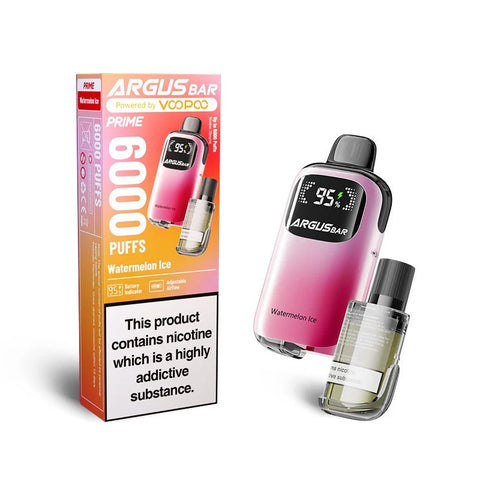 Voopoo Argus Bar Prime 6000 Disposable Vape - Box Of 5