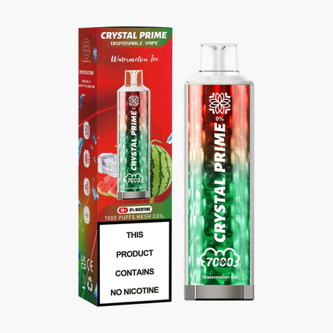 Crystal Prime 7000 Disposable Vape Puff Bar 20mg - Box Of 10