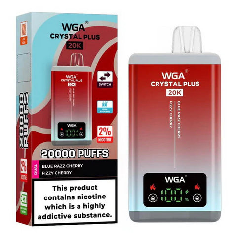 WGA Crystal Plus 20000 Puffs Dual Flavours