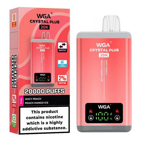 WGA Crystal Plus 20000 Puffs Dual Flavours