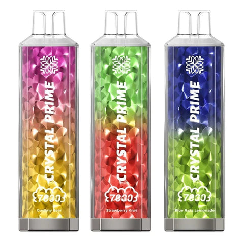 Zero Nicotine Crystal Prime 3D 7000 Disposable Vape