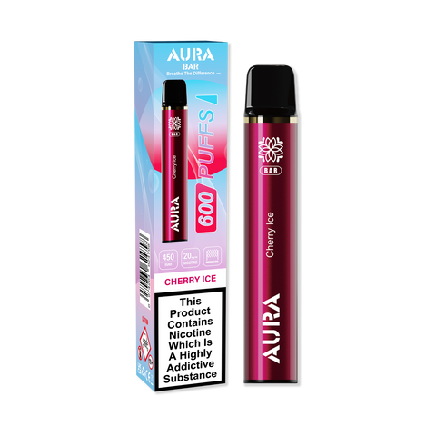 Aura Bar 600 Puffs Disposbale Vape Pod Box of 10