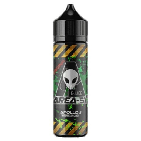 Area 51 E Liquid Shortfill 50ml - Vapeareawholesale