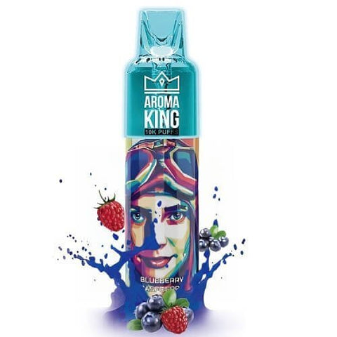 Aroma King 10000 Disposable Vape Pod Puff Bar Device - Blueberry Raspberry -Vape Area UK