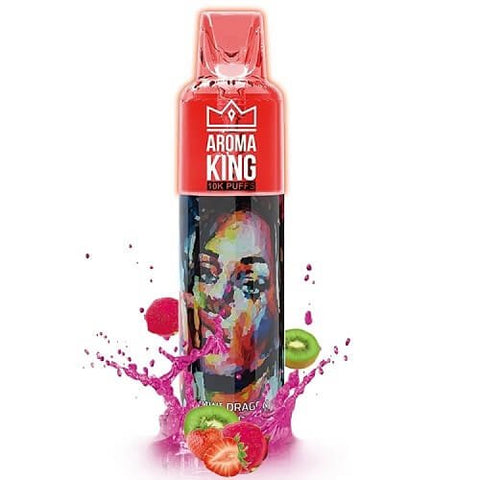 Aroma King 10000 Disposable Vape Pod Puff Bar Device - Kiwi Dragon Berry -Vape Area UK