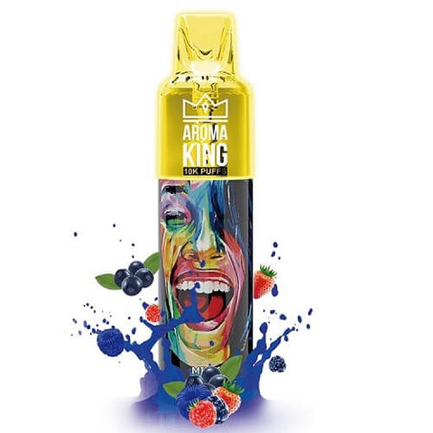 Aroma King 10000 Disposable Vape Pod Puff Bar Device - Mixed Berries -Vape Area UK