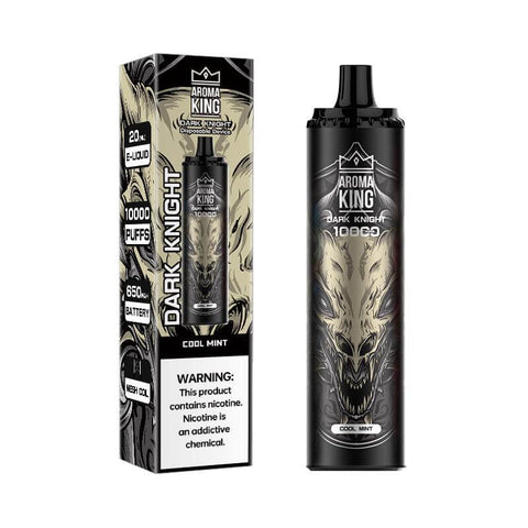 Aroma King Dark Knight 10000 Disposable Vape Puff Pod Device - Cool Mint -Vape Area UK