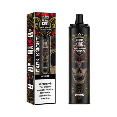 Aroma King Dark Knight 10000 Disposable Vape Puff Pod Device - Lush Ice -Vape Area UK