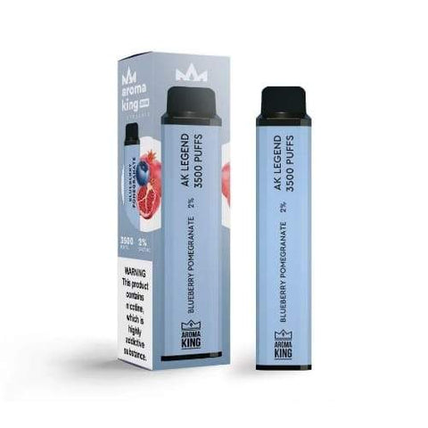 Aroma King Legend 3500 Disposable Vape Pod Puff Bar Device - Bubblegum Pomegranate -Vape Area UK