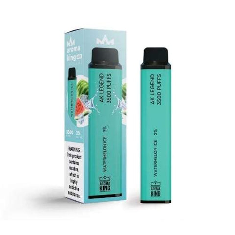 Aroma King Legend 3500 Disposable Vape Pod Puff Bar Device - Watermelon Ice -Vape Area UK