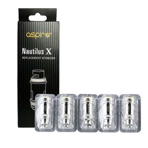 ASPIRE - NAUTILUS X - COILS - Vapeareawholesale