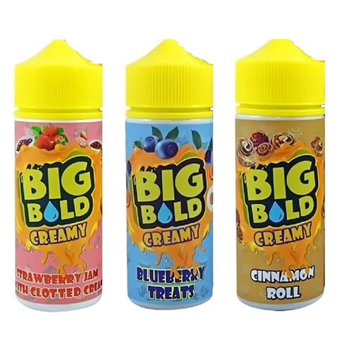 Big Bold Creamy 100ML Shortfill - Vapeareawholesale