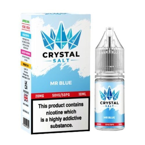 Crystal Salt 10ml Nic Salts - Box of 10 - 10mg -Vape Area UK