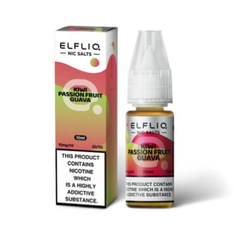 Elfbar Elfliq Salt 10ml Nic Salts - Box of 10 - 10mg -Vape Area UK