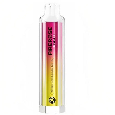 Elux Firerose EX4500 Disposable Vape Pod Device - 20mg Nicotine - Strawberry Raspberry -Vape Area UK