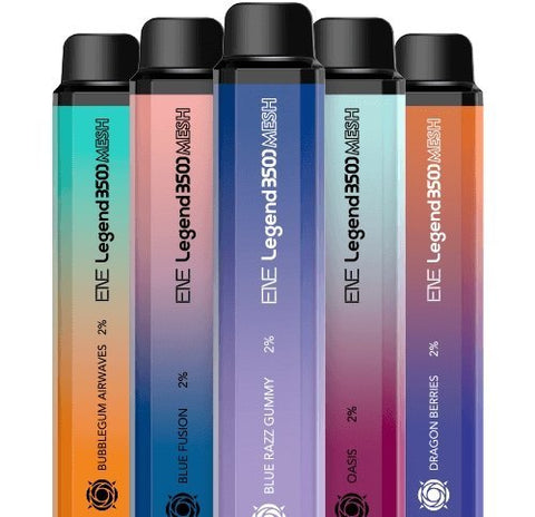 ENE Legend 3500 Mesh Disposable Vape Pod Puff Bar - Passion Fruit Mojito -Vape Area UK