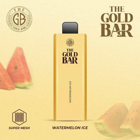 Gold Bar 4500 Disposable Vape Puff Bar Pod Kit - Mr Blue -Vape Area UK