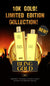 Gold Bling 10000 Disposable Vape Puff Pod Bar Box of 10 - Mr Bling -Vape Area UK