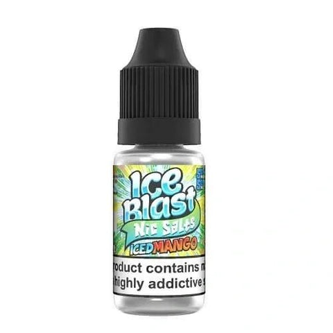 Ice Blast E-Liquid Nic Salt 10ml - Pack of 10 - Iced Mango -Vape Area UK