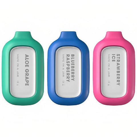 Insta Bar 5000 Disposable Vape Pod Puff Bar Device - Aloe Grape -Vape Area UK