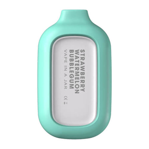 Insta Bar 5000 Disposable Vape Pod Puff Bar Device - Strawberry Watermelon Bubblegum -Vape Area UK