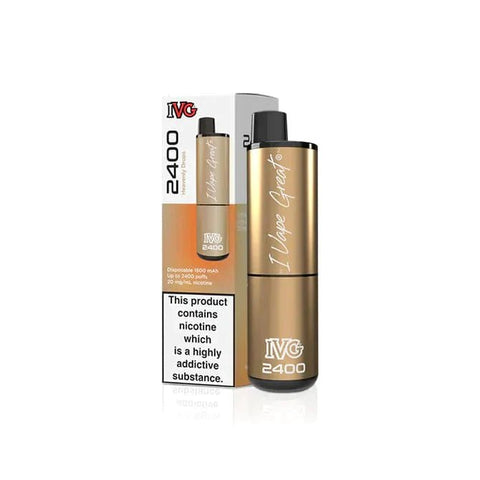 IVG 2400 Disposable Vape Pod Puff Bar Kit - Heavenly Drops -Vape Area UK