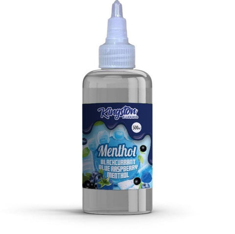 Kingston E-liquids Menthol 500ml Shortfill - Vapeareawholesale