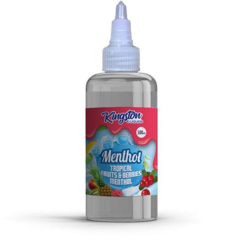 Kingston E-liquids Menthol 500ml Shortfill - Vapeareawholesale