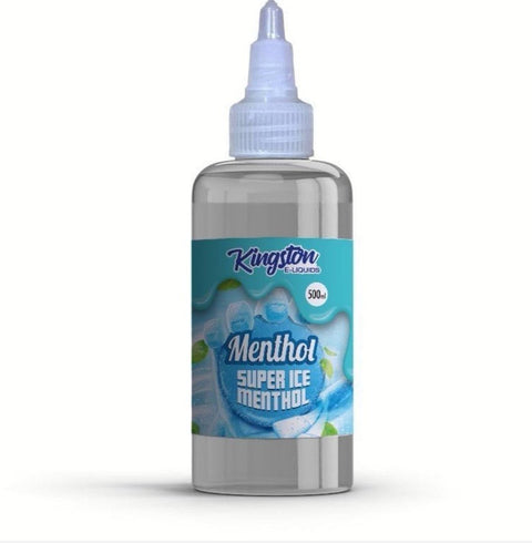 Kingston E-liquids Menthol 500ml Shortfill - Vapeareawholesale