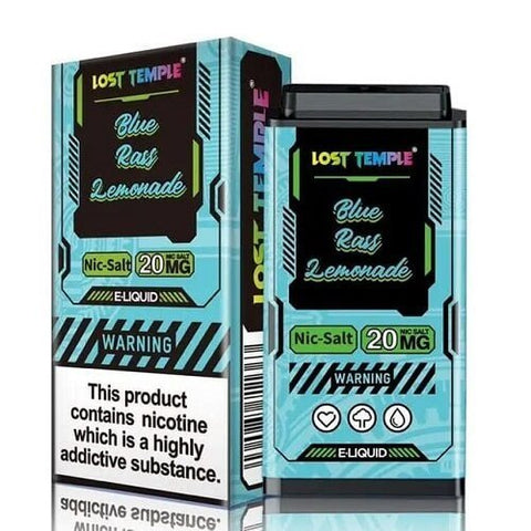 Lost Temple 3500 Puff Replacement Pods Cartridge - 20mg Nicotine - Blue Razz Lemonade -Vape Area UK