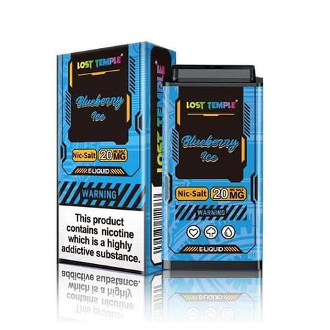 Lost Temple 3500 Puff Replacement Pods Cartridge - 20mg Nicotine - Blueberry Ice -Vape Area UK