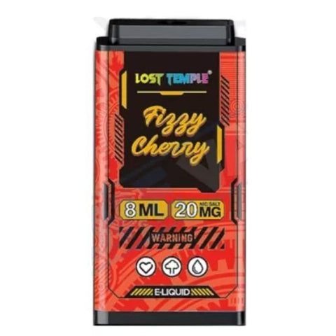 Lost Temple 3500 Puff Replacement Pods Cartridge - 20mg Nicotine - Fizzy Cherry -Vape Area UK