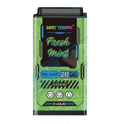 Lost Temple 3500 Puff Replacement Pods Cartridge - 20mg Nicotine - Fresh Mint -Vape Area UK