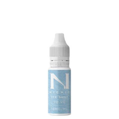 NIC NIC - NICOTINE ICE SHOT 18MG 70VG - Vapeareawholesale