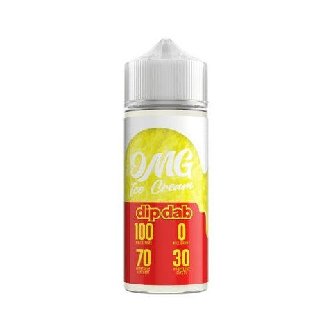 OMG Ice Cream Shortfill 100ml E-Liquid - Vapeareawholesale