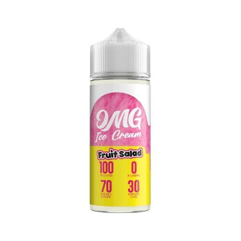 OMG Ice Cream Shortfill 100ml E-Liquid - Vapeareawholesale