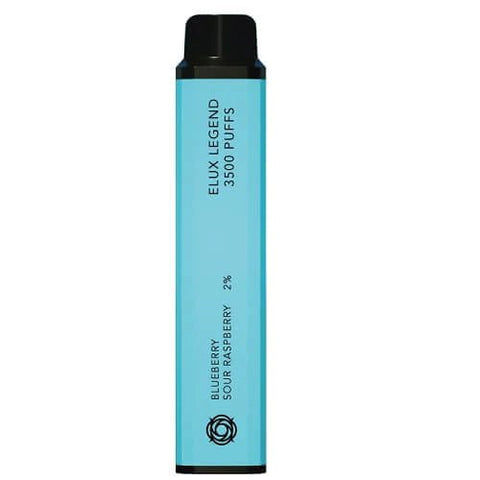 Pack Of 10 ELUX Legend 3500 Disposable Pod Device - Blue Sour Raspberry -Vape Area UK