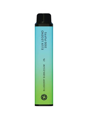 Pack Of 10 ELUX Legend 3500 Disposable Pod Device - Blueberry Bubblegum -Vape Area UK