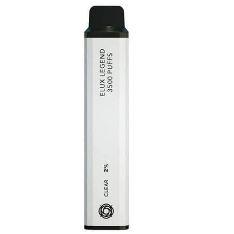 Pack Of 10 ELUX Legend 3500 Disposable Pod Device - Clear -Vape Area UK