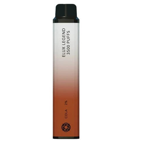 Pack Of 10 ELUX Legend 3500 Disposable Pod Device - Cola -Vape Area UK