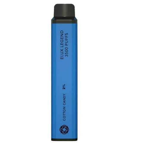 Pack Of 10 ELUX Legend 3500 Disposable Pod Device - Cotton Candy -Vape Area UK