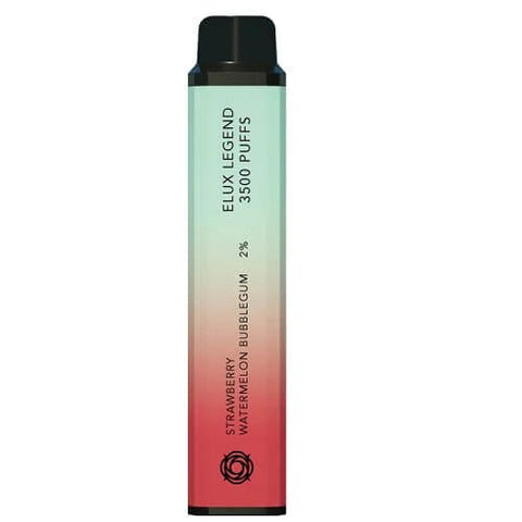 Pack Of 10 ELUX Legend 3500 Disposable Pod Device - Strawberry Watermelon Bubblegum -Vape Area UK