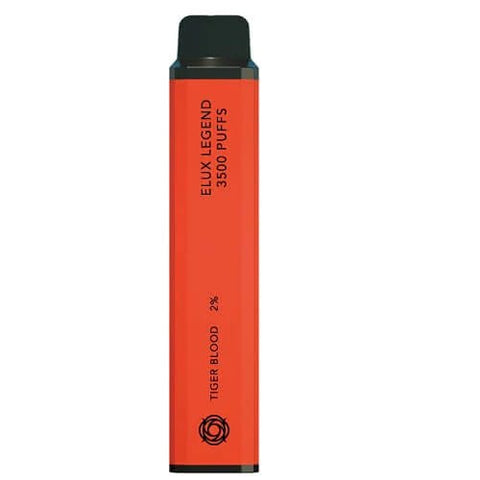 Pack Of 10 ELUX Legend 3500 Disposable Pod Device - Tiger Blood -Vape Area UK