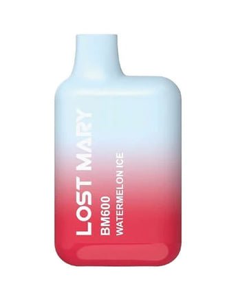 Pack of 10 Lost Mary BM600 Disposable Device | 20MG - Watermelon Ice -Vape Area UK