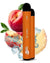 Pack Of 10 VAPEURS 800 Disposable Pod Device | 0MG - Peach Ice -Vape Area UK