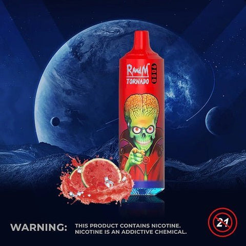 Randm Tornado 9000 Disposable Vape Pod Device - 20mg - Lush Ice -Vape Area UK