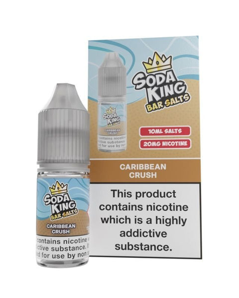 Soda King - 10ml - Nic Salt Box of 10 - Carribean Crush -Vape Area UK